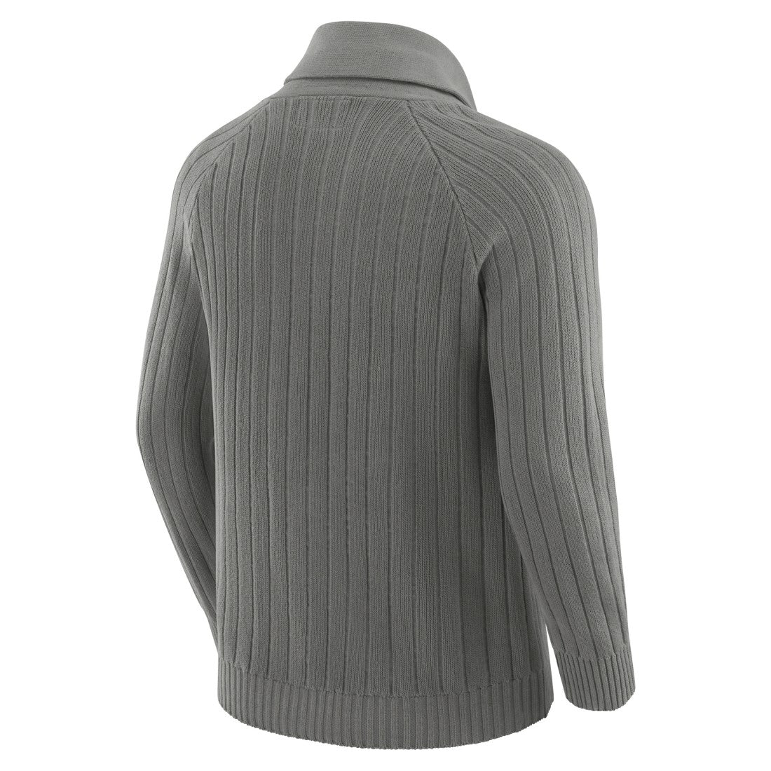 Green Bay Packers J. Palmer The Playmaker Cardigan Raglan Sweater - Graphite on sale