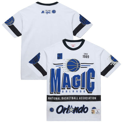 Orlando Magic Unisex Hardwood Classics Vintage Team Origins Premium T-Shirt - White | Mitchell & Ness on sale