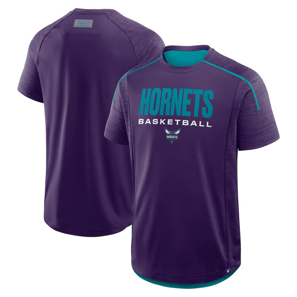 Charlotte Hornets Inbound Pass Play Practice T-Shirt - Purple | Fanatics for sale