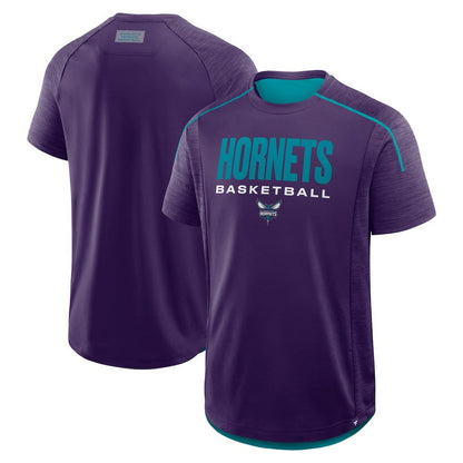 Charlotte Hornets Inbound Pass Play Practice T-Shirt - Purple | Fanatics for sale