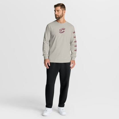 Cleveland Cavaliers Crossover Collection Ball Screen Action Premium Long Sleeve T-Shirt sale - Cream | Fanatics outlet