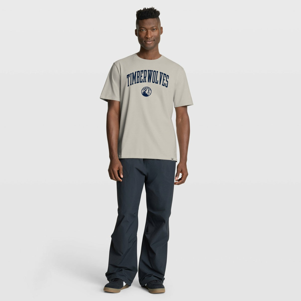 Minnesota Timberwolves Crossover Collection Pull Up Jumper Shot Premium T-Shirt - Cream | Fanatics shop