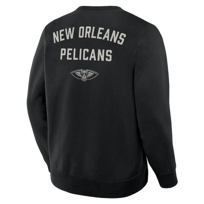 New Orleans Pelicans Crossover Collection Defensive Rotation Drill Premium Pullover Sweatshirt - Black | Fanatics discount