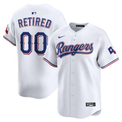 Texas Rangers Home Limited Pick-A-Player Retired Roster Jersey - White | Nike