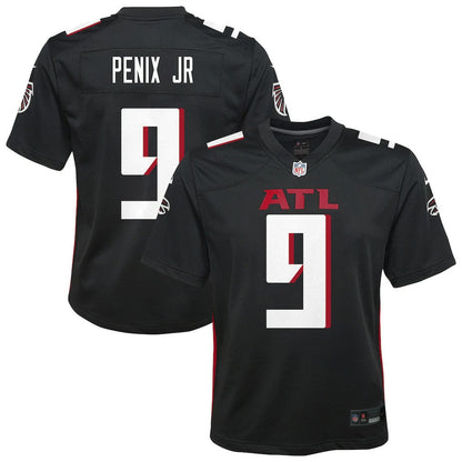 Michael Penix Jr. Atlanta Falcons Youth Team Game Jersey - Black | Nike for sale