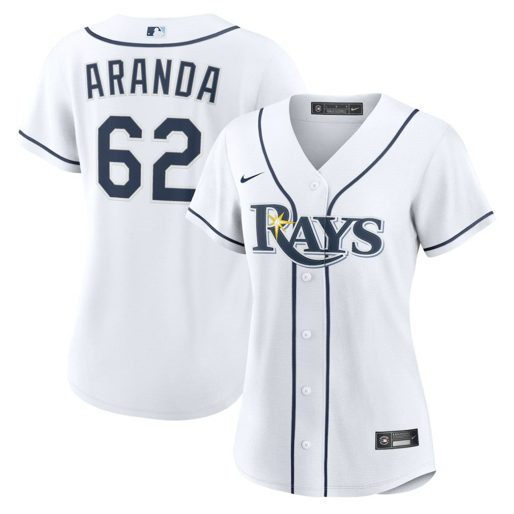 Jonathan Aranda Tampa Bay Rays Women's Home Replica Jersey - White | Nike