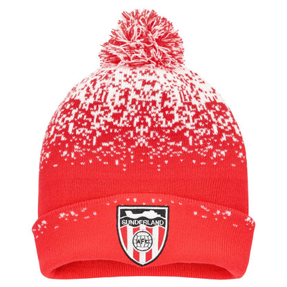 Sunderland Classics Ombre Cuffed Pom Beanie / Red / Unisex on sale