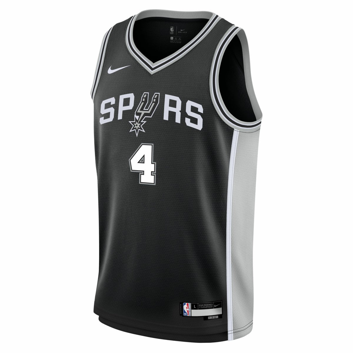 De'Aaron Fox San Antonio Spurs Youth Swingman Jersey - Icon Edition - Black | Nike sale