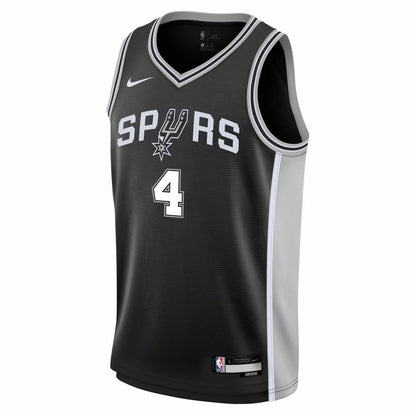 De'Aaron Fox San Antonio Spurs Youth Swingman Jersey - Icon Edition - Black | Nike sale