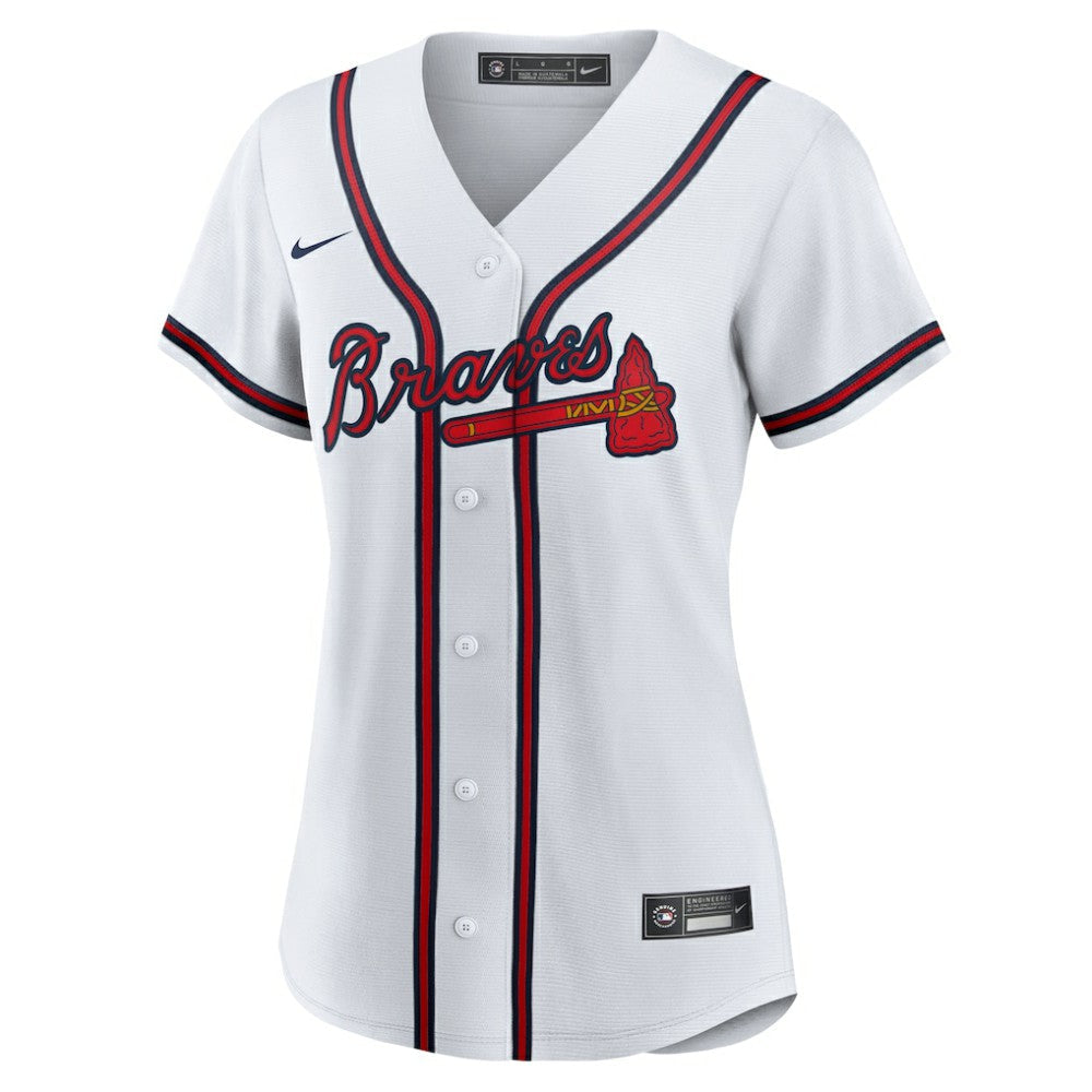 Austin Riley Atlanta Braves Women's Home Replica Jersey - White | Nike