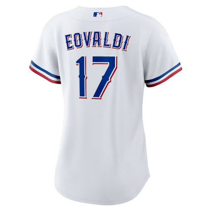 Nathan Eovaldi Texas Rangers Women's Home Replica Jersey - White | Nike