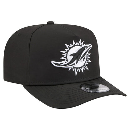 Miami Dolphins New Era Gore-Tex A-Frame 9FIFTY Adjustable Hat - Black cheap