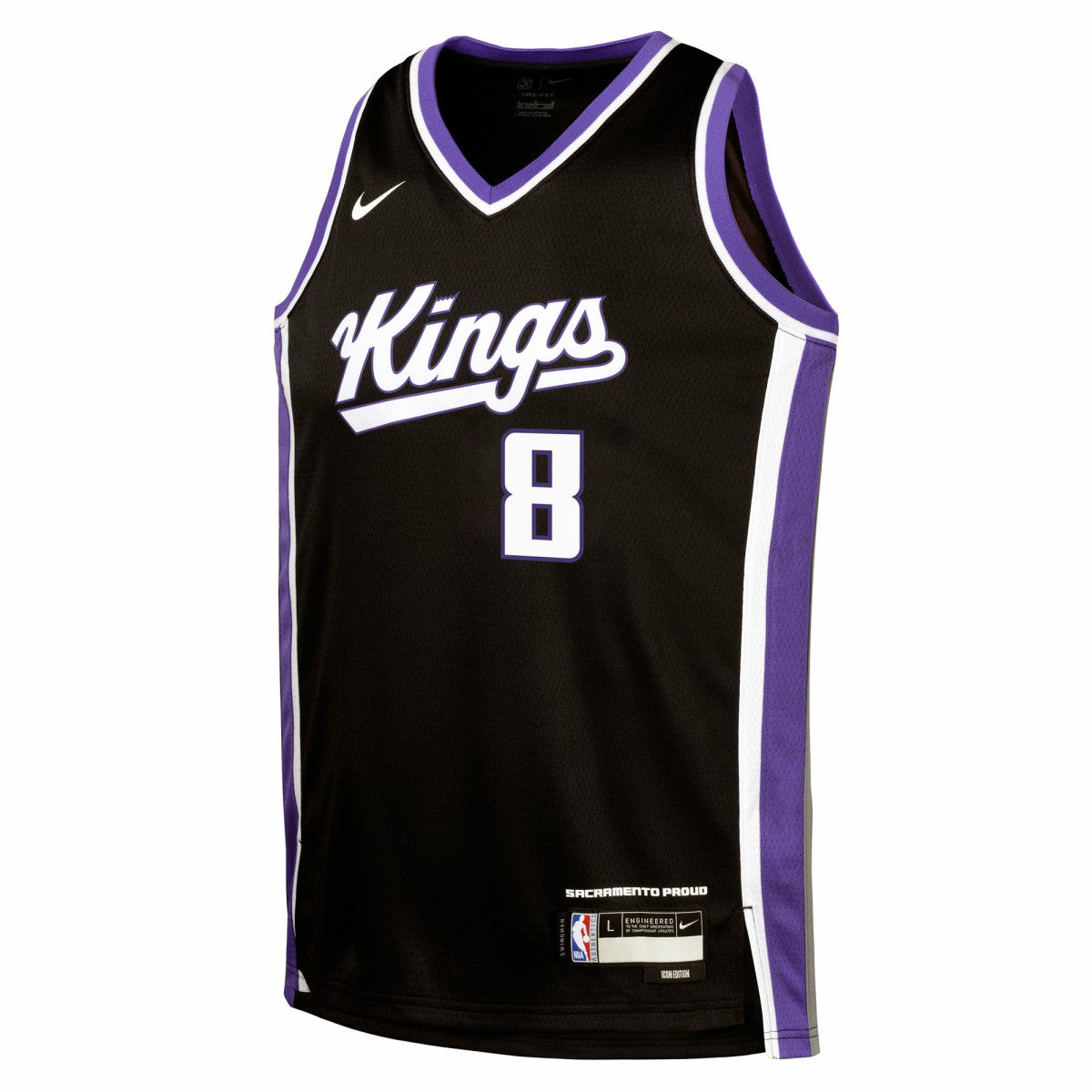 Zach LaVine Sacramento Kings Youth Swingman Jersey - Icon Edition - Black | Nike for sale