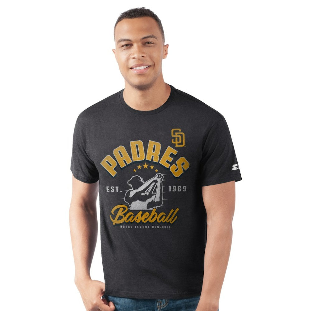San Diego Padres Starter Prime Time Batter T-Shirt - Black