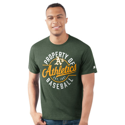 Athletics Starter Prime Time Property Of T-Shirt - Green