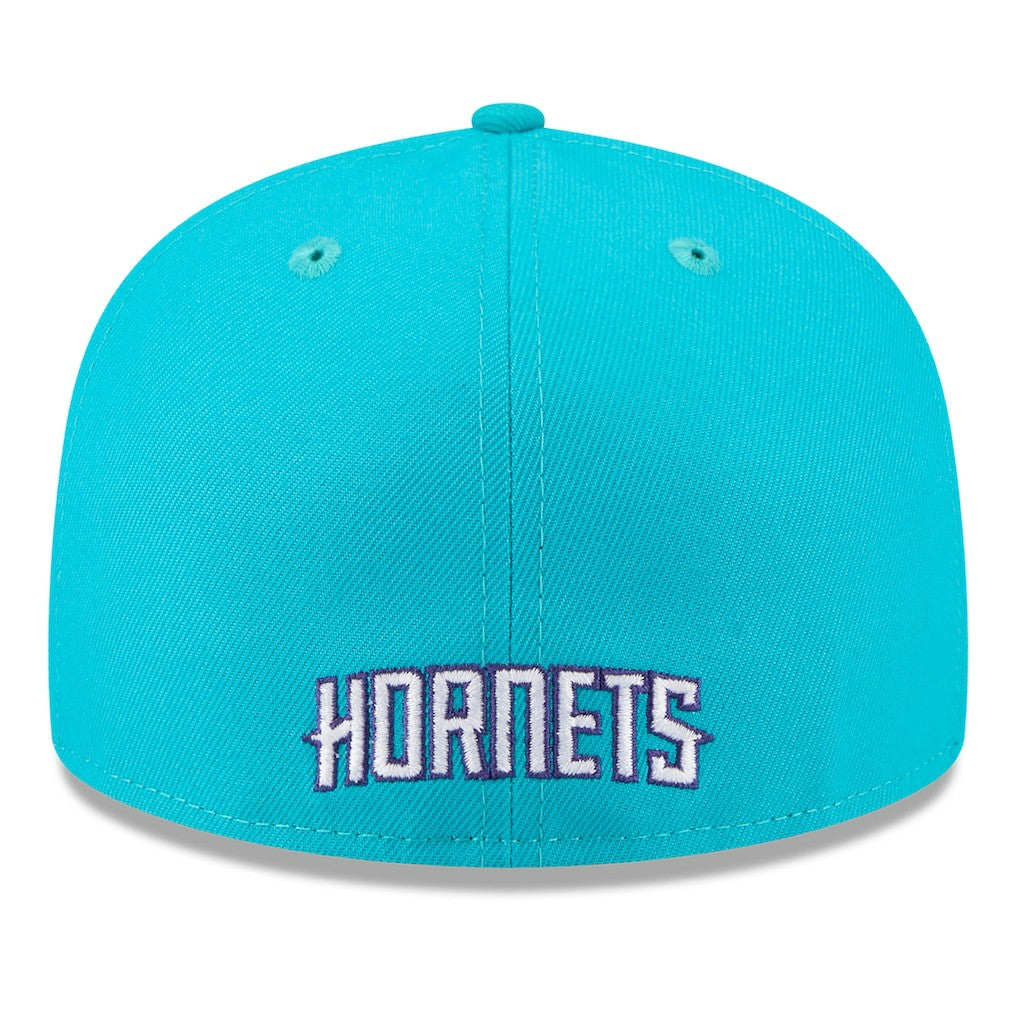 Charlotte Hornets 2025 NBA Tip Off Split Panel 59FIFTY Fitted Hat - White/Teal | New Era online