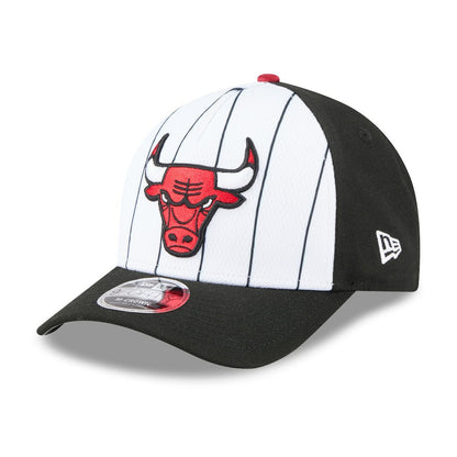 Chicago Bulls 2025 NBA Tip Off M-Crown A-Frame 9FORTY Adjustable Hat - White/Black | New Era outlet