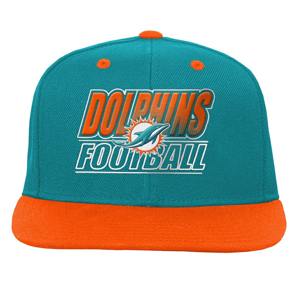 Miami Dolphins Outerstuff Youth Team Gradient Deadstock Snapback Hat - Aqua cheap