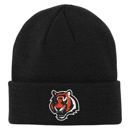Cincinnati Bengals Outerstuff Youth Team Gradient Cuffed Knit Hat - Black sale