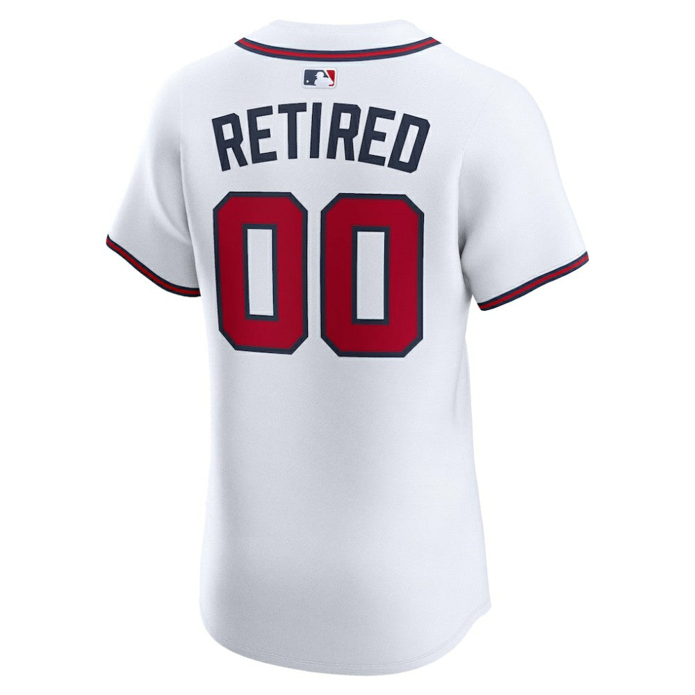 Atlanta Braves  Home Elite Pick-A-Player Retired Roster Jersey - White | Nike