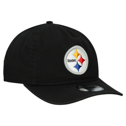 Pittsburgh Steelers New Era Team 19TWENTY Adjustable Hat - Black cheap