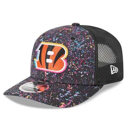Cincinnati Bengals New Era 2025 NFL Crucial Catch 9SEVENTY Adjustable Hat - Black for sale