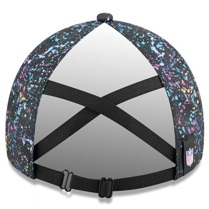 Cincinnati Bengals New Era Women's 2025 NFL Crucial Catch Pony Tail Adjustable Hat - Black cheap