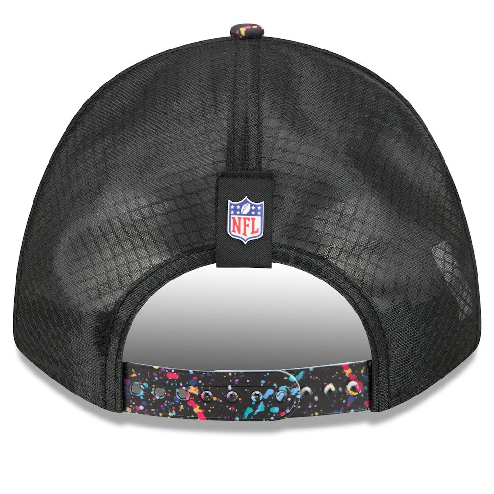 Miami Dolphins New Era Youth 2025 NFL Crucial Catch 9FORTY Adjustable Hat - Black outlet