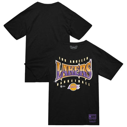 Los Angeles Lakers Worldwide Collection Glow Up T-Shirt - Black | Mitchell & Ness shop