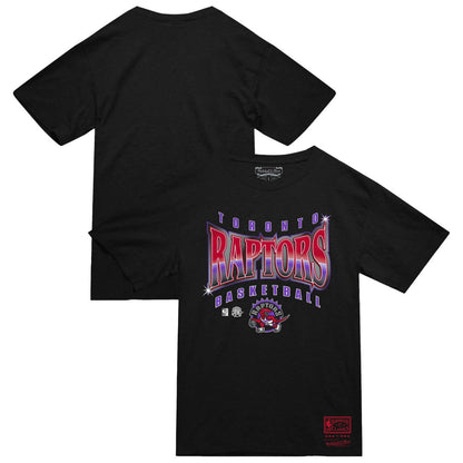 Toronto Raptors Worldwide Collection Glow Up T-Shirt - Black | Mitchell & Ness online