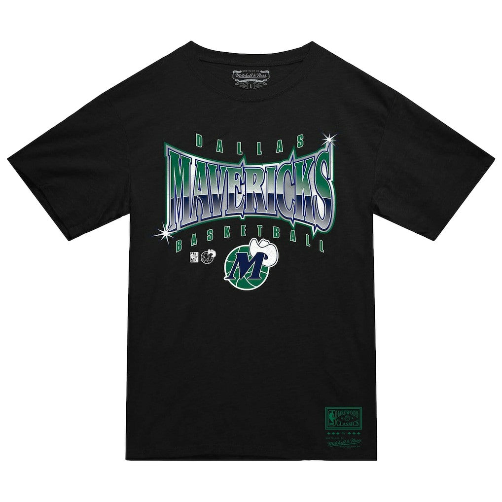 Dallas Mavericks Worldwide Collection Glow Up T-Shirt sale - Black | Mitchell & Ness cheap