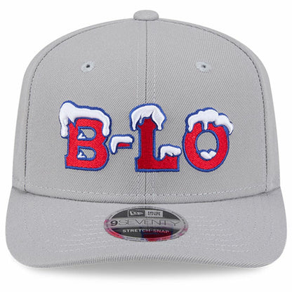 Buffalo Bills New Era 2025 Rivalries Collection Fan Pack 9SEVENTY Adjustable Hat - Gray for sale
