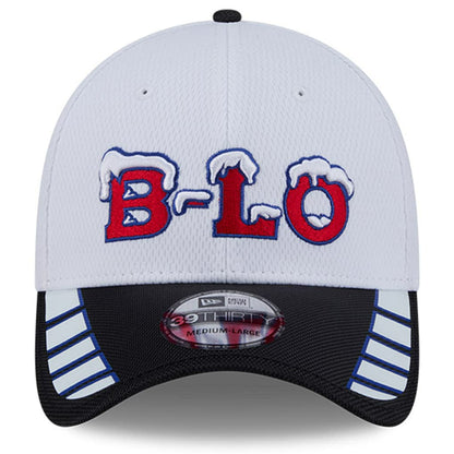 Buffalo Bills New Era 2025 Rivalries Collection Fan Pack 39THIRTY Flex Hat - White outlet