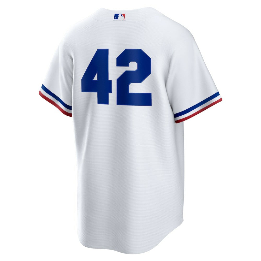 Texas Rangers Home  2025 Jackie Robinson Day Replica Jersey - White | Nike