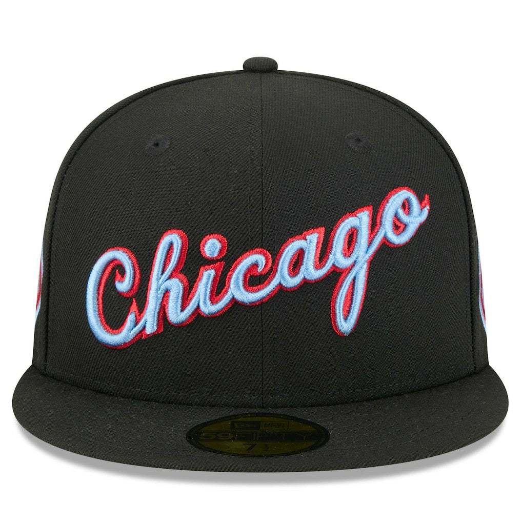 Chicago Bulls 2025/26 City Edition 59FIFTY Fitted Hat - Black | New Era outlet