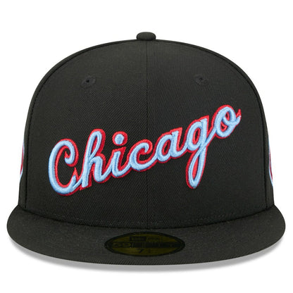 Chicago Bulls 2025/26 City Edition 59FIFTY Fitted Hat - Black | New Era outlet