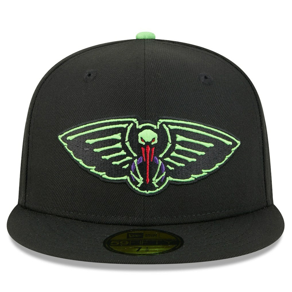 New Orleans Pelicans 2025/26 City Edition 59FIFTY Fitted Hat - Black | New Era shop
