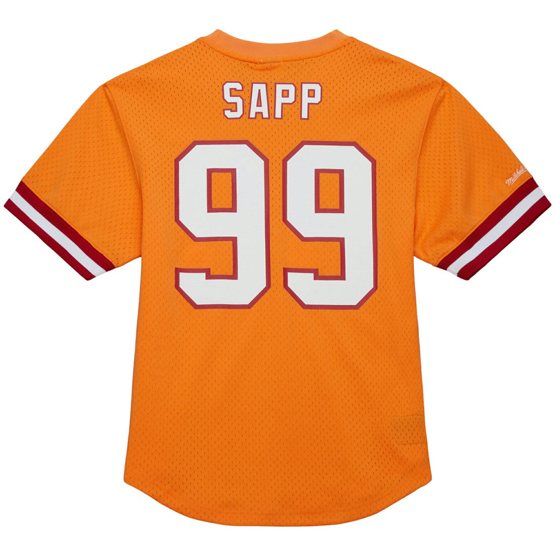 Warren Sapp Tampa Bay Buccaneers Retired Player Name & Number Mesh Top - Orange outlet