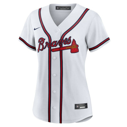 Ozzie Albies Atlanta Braves Women's Home Replica Jersey - White | Nike