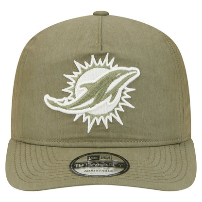 Miami Dolphins New Era Nylon 19TWENTY Adjustable Hat - Olive sale