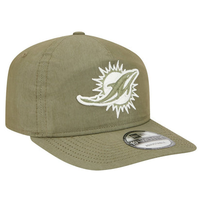 Miami Dolphins New Era Nylon 19TWENTY Adjustable Hat - Olive sale