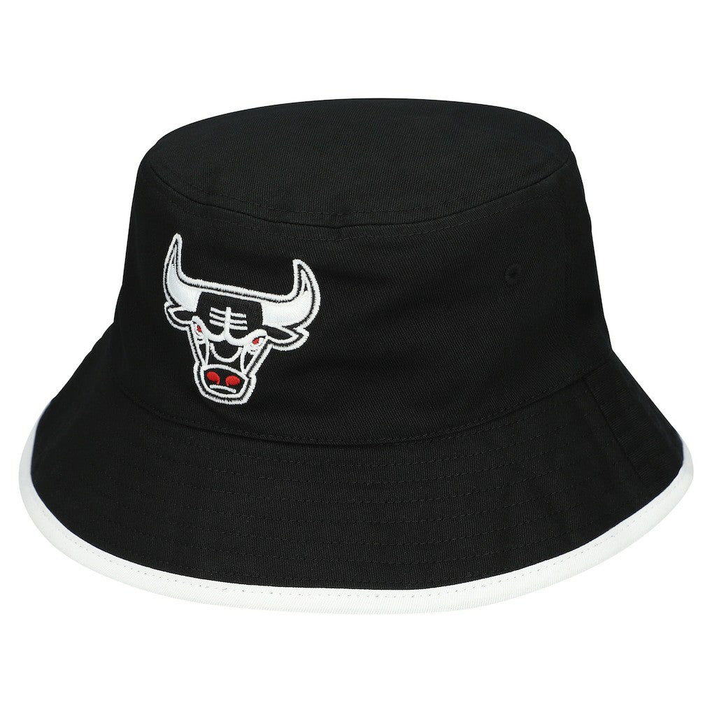 Chicago Bulls Flip It Reversible Bucket Hat - Black/Red | Mitchell & Ness on sale