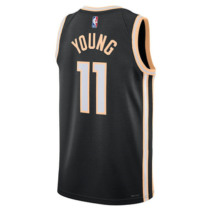 Trae Young Atlanta Hawks Unisex 2025/26 Swingman Jersey - Black - City Edition | Nike shop