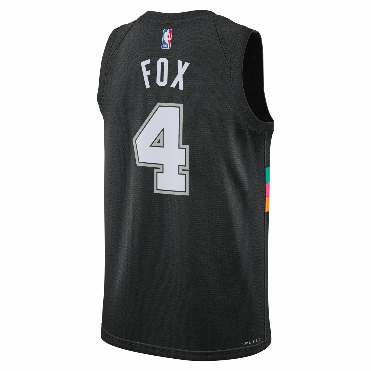 De'Aaron Fox San Antonio Spurs Unisex 2025/26 Swingman Jersey - Black - City Edition | Nike cheap