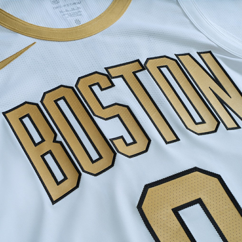 Jayson Tatum Boston Celtics Unisex 2025/26 Authentic Jersey - City Edition - White | Nike outlet