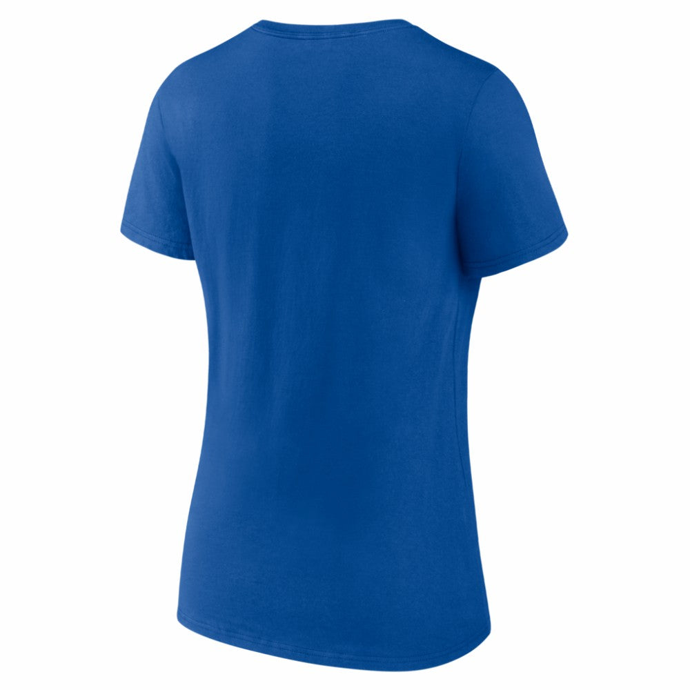 Kansas City Royals Women's Logo V-Neck T-Shirt - Royal