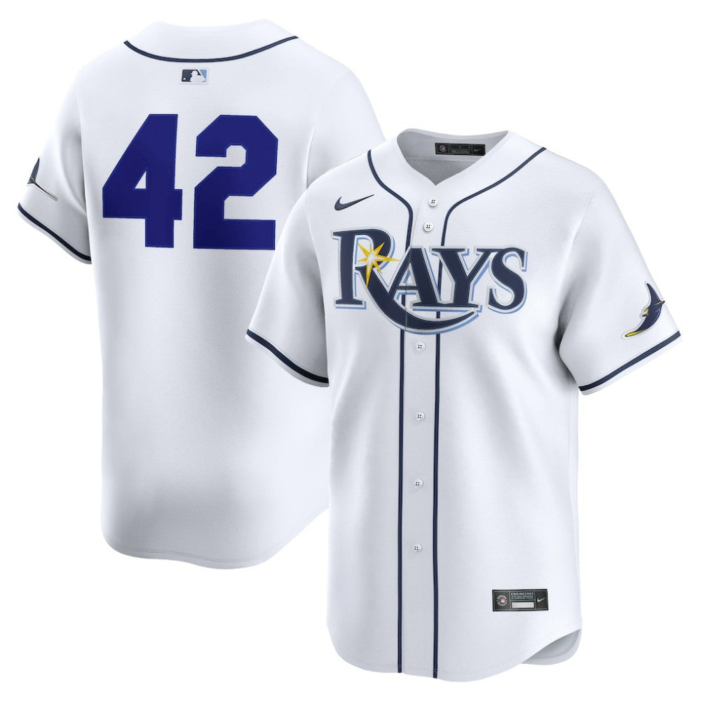 Tampa Bay Rays Home 2025 Jackie Robinson Day Limited Jersey - White | Nike
