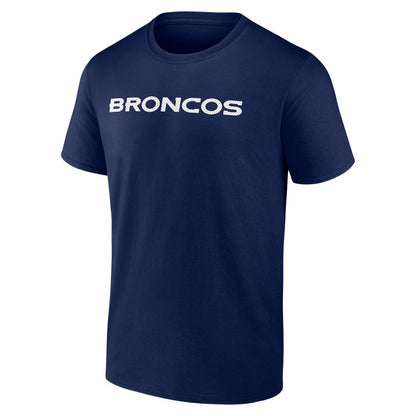 Denver Broncos #1 Dad Jersey T-Shirt - Navy outlet