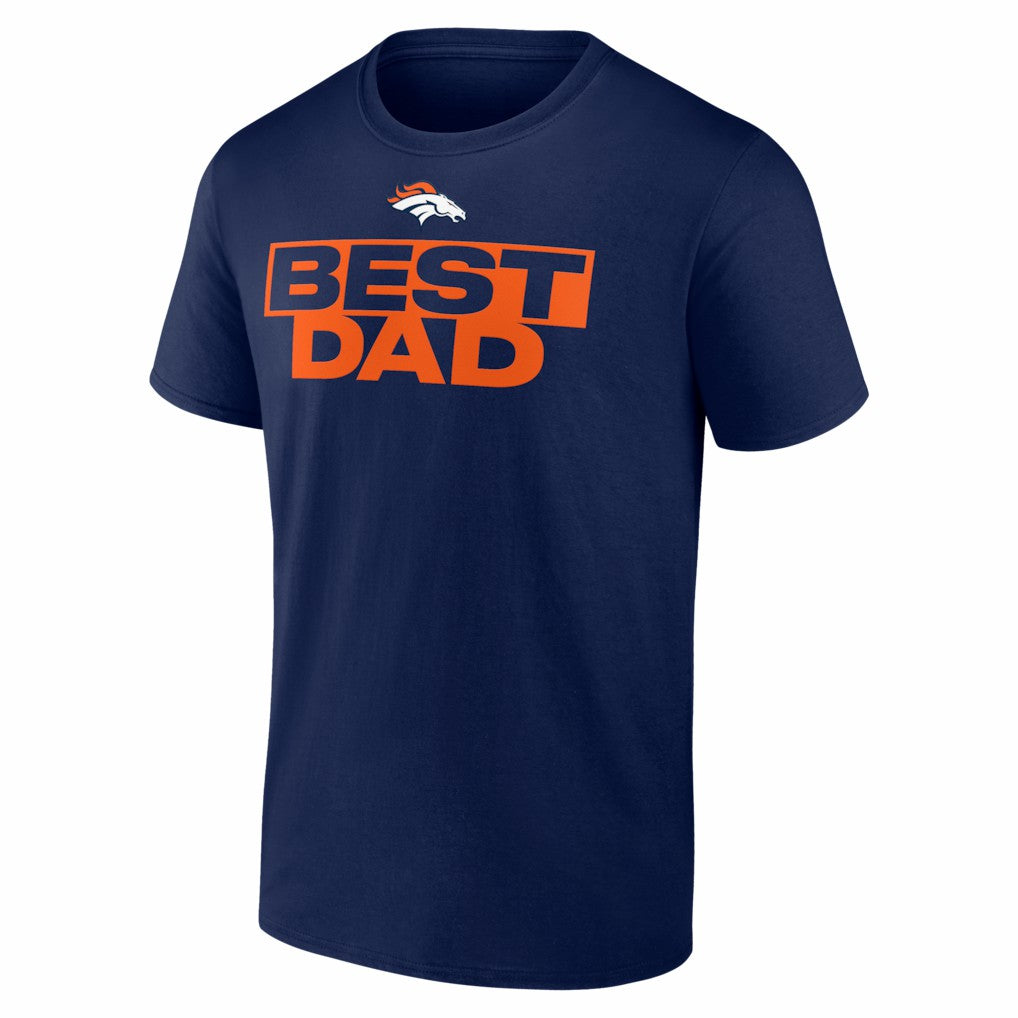 Denver Broncos Greatest Dad T-Shirt - Navy online