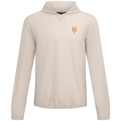 New York Mets Levelwear Action Insignia 2.0 Pullover Hoodie - Khaki
